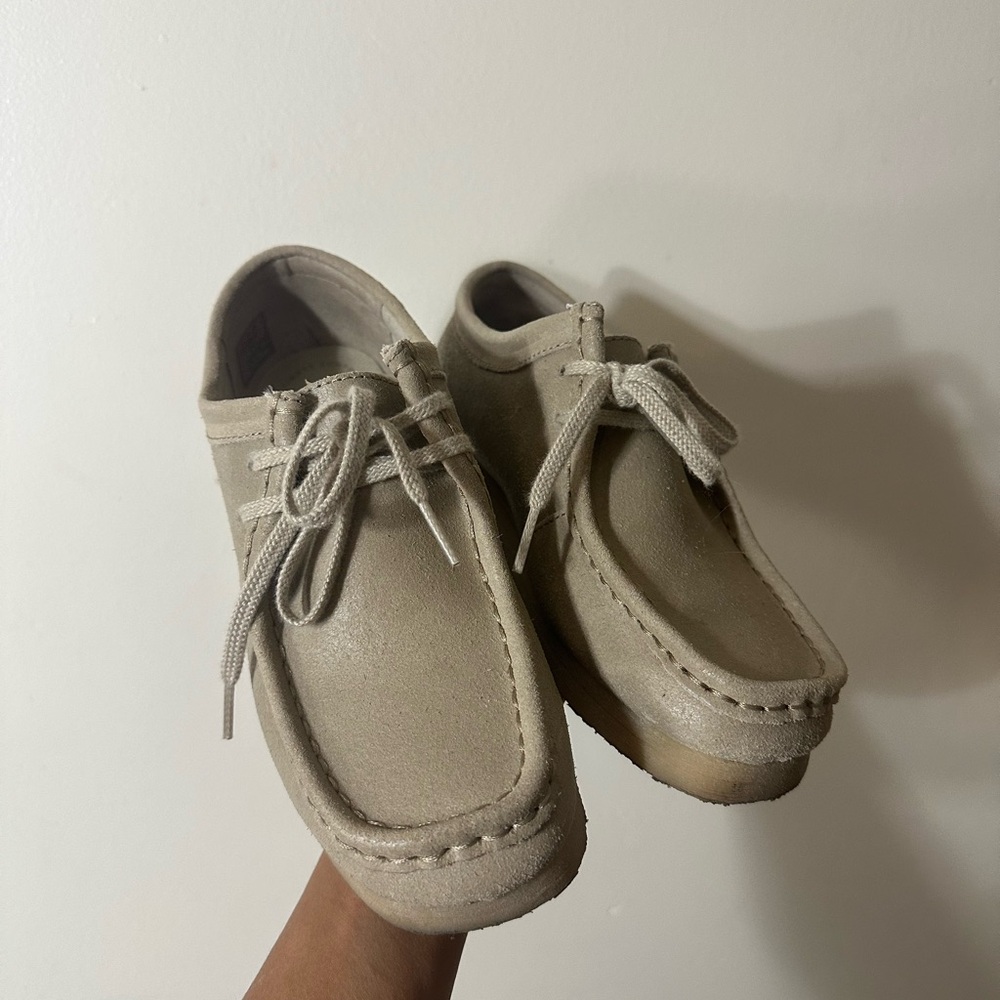 Ckark Wallaby Women's Moccasin Lace-Up Shoes